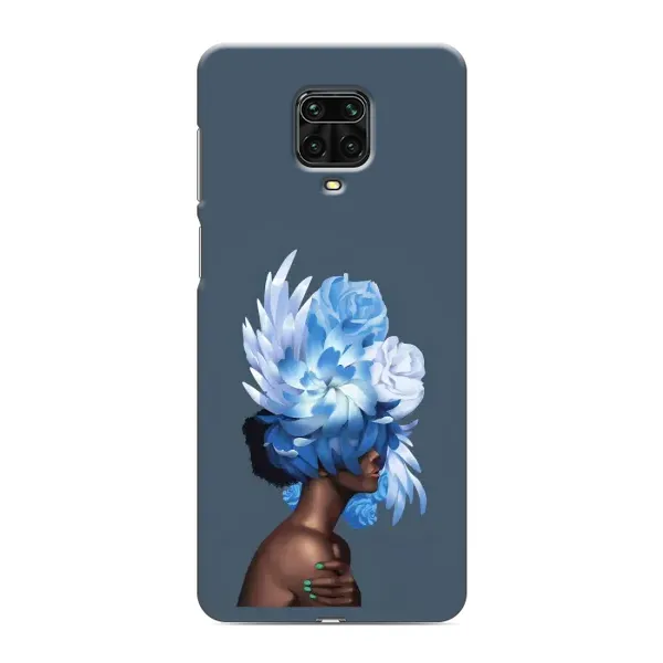Чехол с принтом «Цветы на голове» для Xiaomi Redmi Note 9S