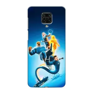 Чехол с принтом Фантастическая четверка для Xiaomi Redmi Note 9S (Герои Фантастическая Четверка)