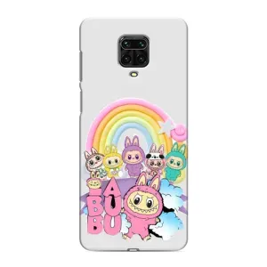 Чохол з принтом «Фон Лабубу» для Xiaomi Redmi Note 9S