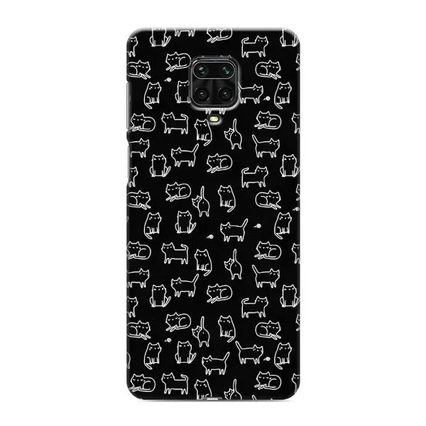 Чехол с принтом «Меленькие котики» для Xiaomi Redmi Note 9S