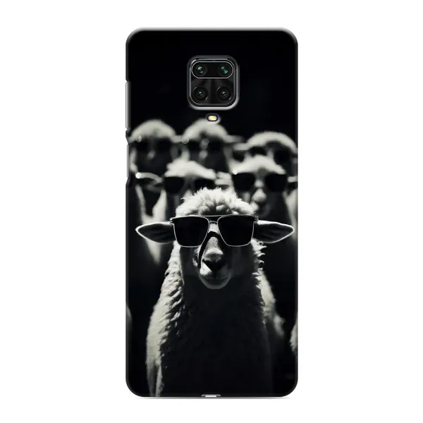 Чохол з принтом «Овечка в окулярах» для Xiaomi Redmi Note 9S Чохол з принтом «Овечка в окулярах» для Xiaomi Redmi Note 9S