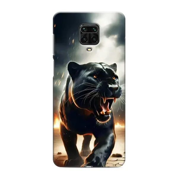 Чохол з принтом «Чорна пантера» для Xiaomi Redmi Note 9S
