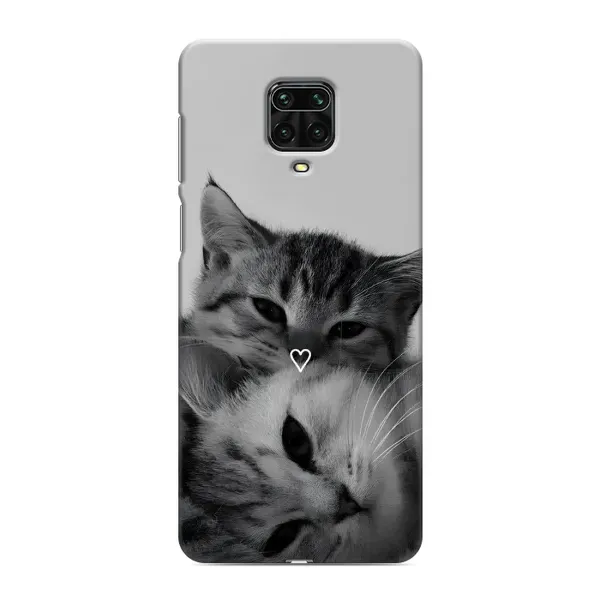 Чехол с принтом «Пара котов» для Xiaomi Redmi Note 9S