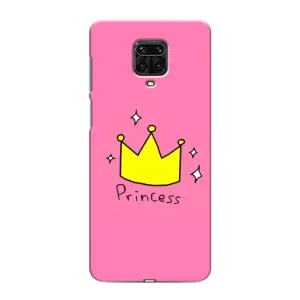 Чохол з картинкою (Стильні) Ксяомі Редмі Ноут 9S - (AlphaPrint) (Princess)