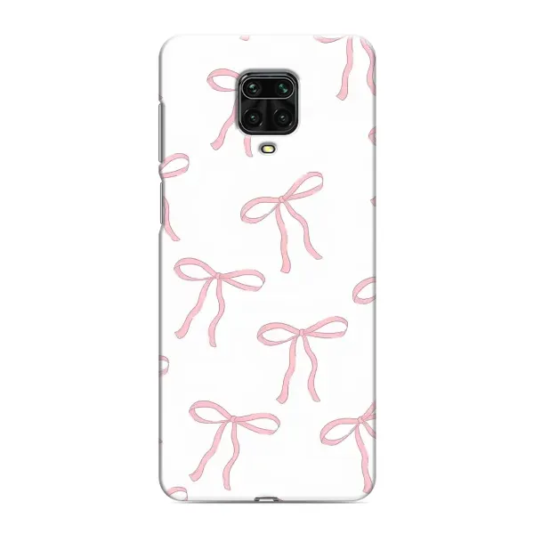Чехол с принтом «Розовые бантики» для Xiaomi Redmi Note 9S