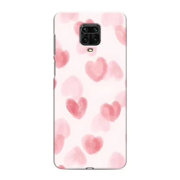 Чехол с принтом «Розовые сердечки» для Xiaomi Redmi Note 9S Чехол с принтом «Розовые сердечки» для Xiaomi Redmi Note 9S