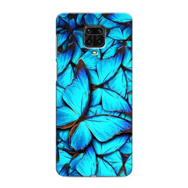 Чехол с принтом «Синие бабочки» для Xiaomi Redmi Note 9S Чехол с принтом «Синие бабочки» для Xiaomi Redmi Note 9S