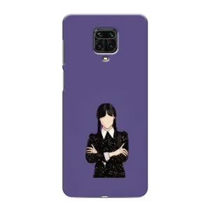 Чехлы Венсдей на Xiaomi Redmi Note 9S Уэнсдей (AlphaPrint)