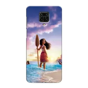 Чехол с принтом «Моана с веслом» для Xiaomi Redmi Note 9S