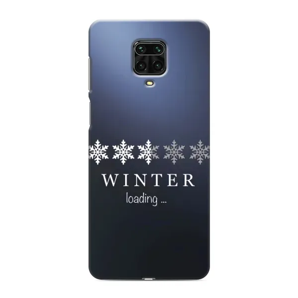 Чохол з принтом «Winter loading» для Xiaomi Redmi Note 9S