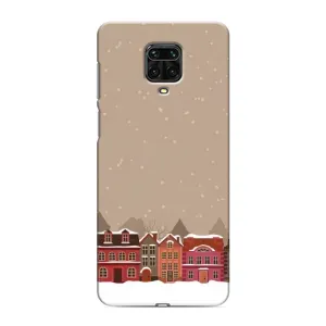 Новорічні, Святкові Чохли для Xiaomi Redmi Note 9S - 2024 год (Зимове місто)