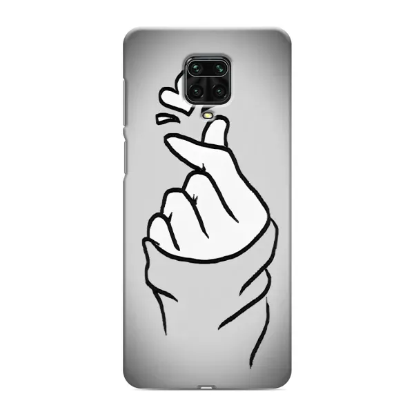 Чехол с принтом «Значок Love» для Xiaomi Redmi Note 9S