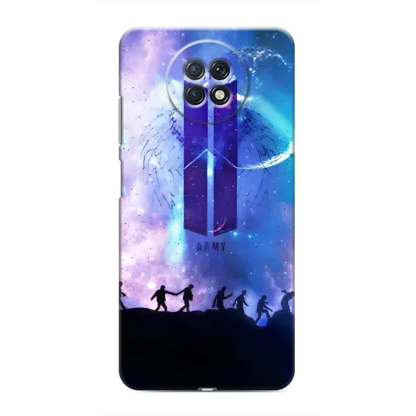 Чехол с принтом «Army BTS» для Xiaomi Redmi Note 9T Чехол с принтом «Army BTS» для Xiaomi Redmi Note 9T