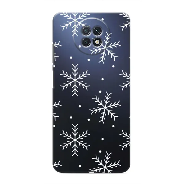 Чехол с принтом «Белые снежинки» для Xiaomi Redmi Note 9T Чехол с принтом «Белые снежинки» для Xiaomi Redmi Note 9T