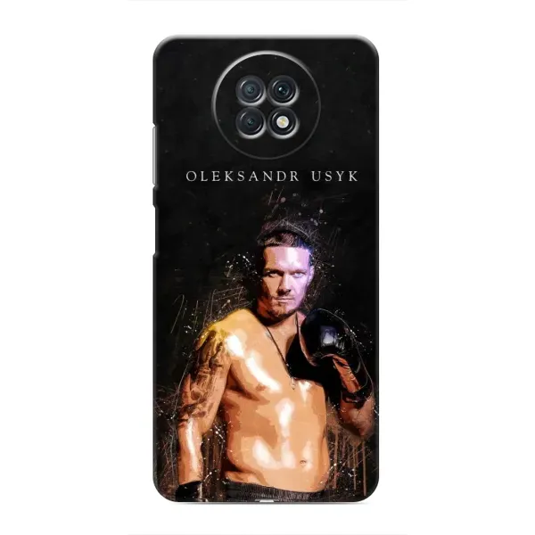 Чохол з принтом «Боксер Олександр Усик» для Xiaomi Redmi Note 9T