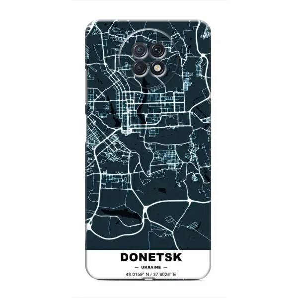 Чохол з принтом «Донецьк» для Xiaomi Redmi Note 9T