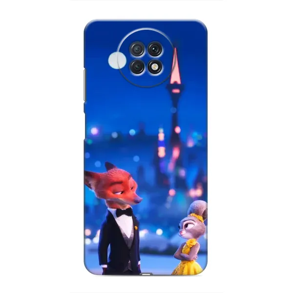 Чохол з принтом «Романтичний вечір Зоотрополіс» для Xiaomi Redmi Note 9T