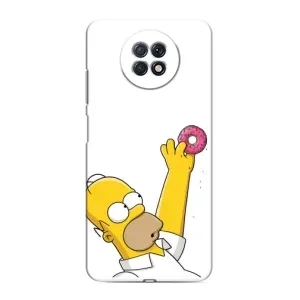 Чjхол з Сімпсонами для Xiaomi Redmi Note 9T (VPrint) (Гомер з пончиком)