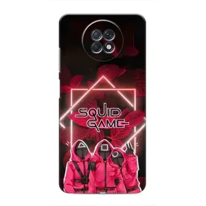 Чохол Гра в кальмара для Xiaomi Redmi Note 9T (Охоронці Гра кальмара)