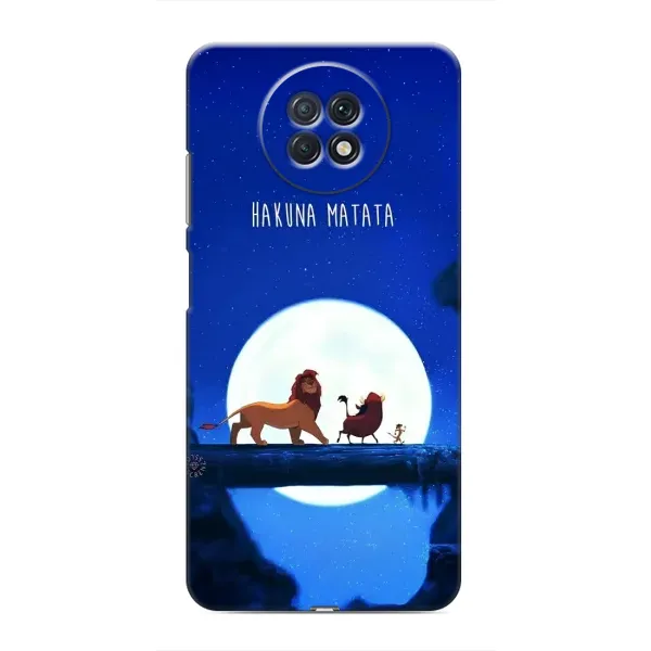 Чохол з принтом «Хакуна Матата» для Xiaomi Redmi Note 9T