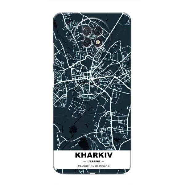 Чохол з принтом «Харків» для Xiaomi Redmi Note 9T