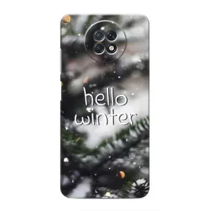 Новорічні, Святкові Чохли для Xiaomi Redmi Note 9T - 2024 год (Hello winter)