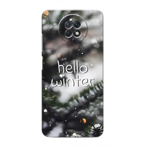 Чехол с принтом «Hello winter» для Xiaomi Redmi Note 9T Чехол с принтом «Hello winter» для Xiaomi Redmi Note 9T