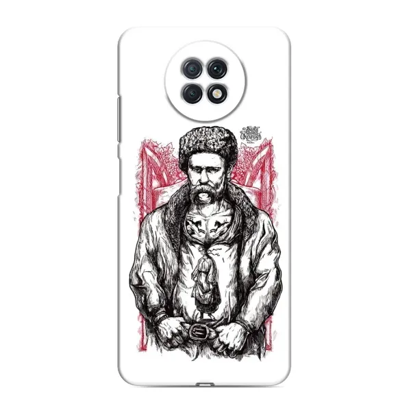 Чохол з принтом «Козак Шевченко» для Xiaomi Redmi Note 9T Чохол з принтом «Козак Шевченко» для Xiaomi Redmi Note 9T