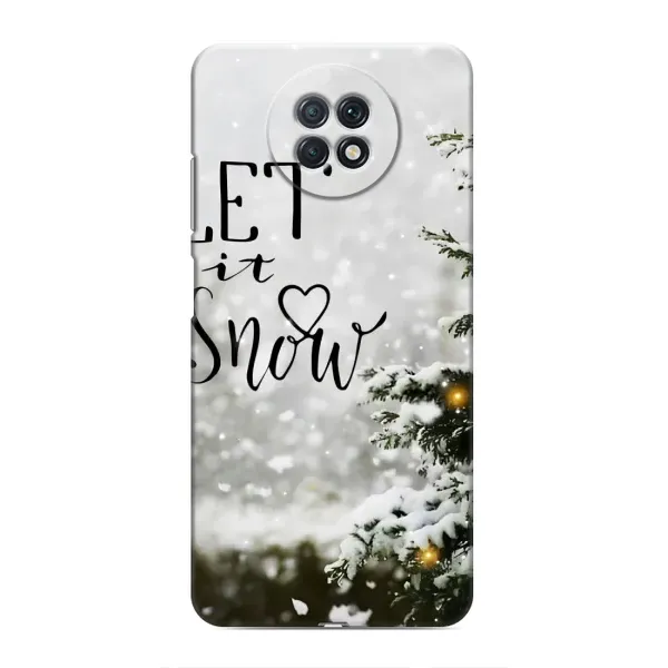 Чехол с принтом «Let it snow» для Xiaomi Redmi Note 9T Чехол с принтом «Let it snow» для Xiaomi Redmi Note 9T