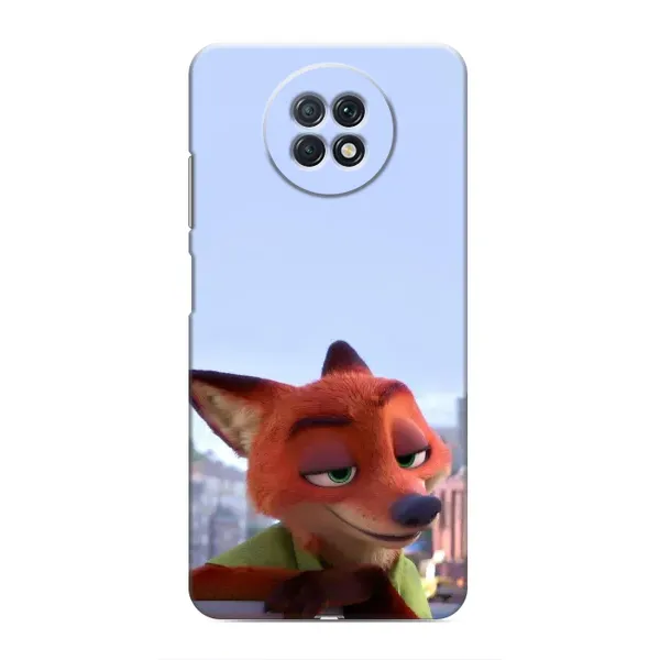 Чохол з принтом «Лис Нік» для Xiaomi Redmi Note 9T