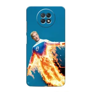 Чехол с принтом «Человек-факел в огне» для Xiaomi Redmi Note 9T