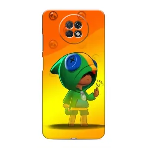 Чехол для Xiaomi Redmi Note 9T Бравл Старс (VPrint) (Хлопчик Леон)
