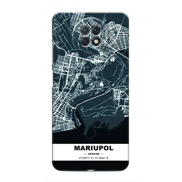 Чохол з принтом «Маріуполь» для Xiaomi Redmi Note 9T