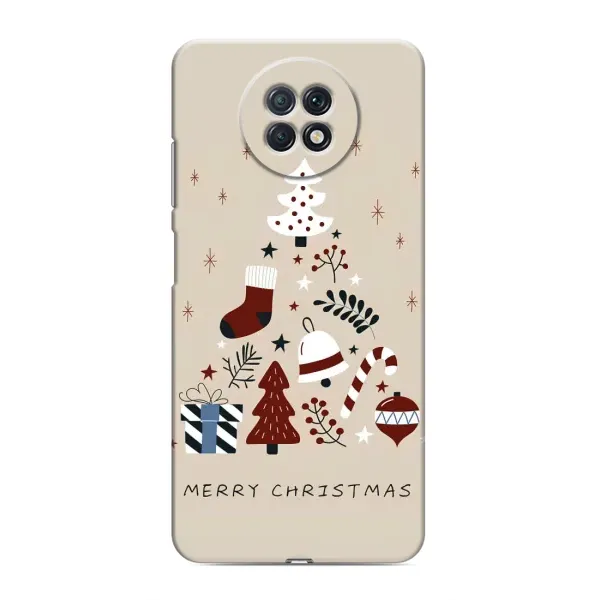Чехол с принтом «Merry Christmas» для Xiaomi Redmi Note 9T