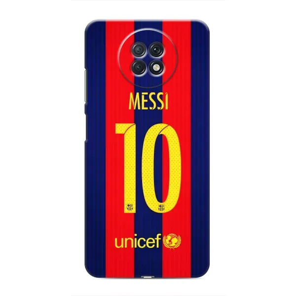 Чохол з принтом «Messi Barca 10» для Xiaomi Redmi Note 9T