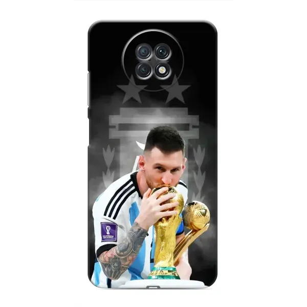 Чехол с принтом «Месси Чемпион» для Xiaomi Redmi Note 9T Чехол с принтом «Месси Чемпион» для Xiaomi Redmi Note 9T