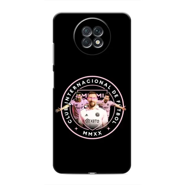 Чехол с принтом «Месси в лого» для Xiaomi Redmi Note 9T Чехол с принтом «Месси в лого» для Xiaomi Redmi Note 9T