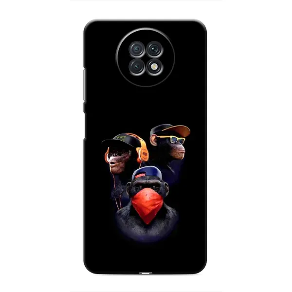 Чохол з принтом «Три мавпи» для Xiaomi Redmi Note 9T