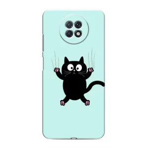 Чохол з принтом для Xiaomi Redmi Note 9T (AlphaPrint) Модні коти (Падаючий кіт)
