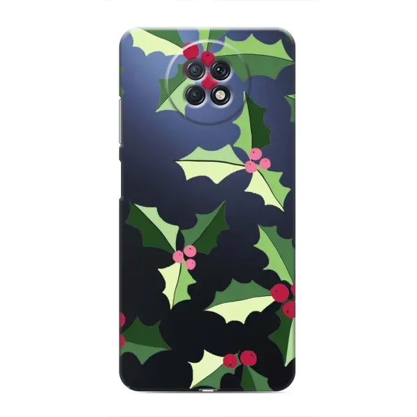 Чехол с принтом «Рождественский фон» для Xiaomi Redmi Note 9T Чехол с принтом «Рождественский фон» для Xiaomi Redmi Note 9T