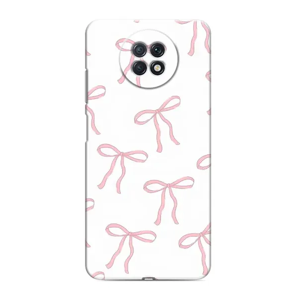 Чохол з принтом «Рожеві бантики» для Xiaomi Redmi Note 9T Чохол з принтом «Рожеві бантики» для Xiaomi Redmi Note 9T