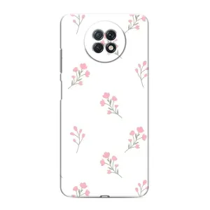 Чохол з розовим принтом для Xiaomi Redmi Note 9T (Рожеві квіти)