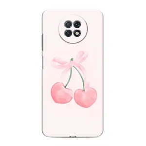 Чохол з розовим принтом для Xiaomi Redmi Note 9T (Рожеві вишні)