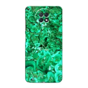 Мраморний чехол на Xiaomi Redmi Note 9T (VPrint) (Салатовий Мрамор)