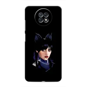 Чохли Венсдей на Xiaomi Redmi Note 9T Уенсдей (AlphaPrint) (серйозна Венздей)