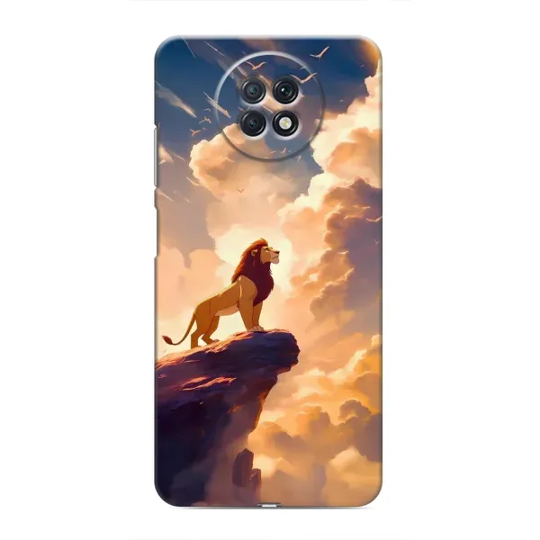Чохол з принтом «Сімба на скелі» для Xiaomi Redmi Note 9T