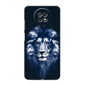 Чохол з картинкою ЛЕВ для Xiaomi Redmi Note 9T (VPrint) (Синій Лев)