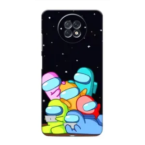Чохли Амонг Ас для Xiaomi Redmi Note 9T (AlphaPrint) (Скіни в космосі)