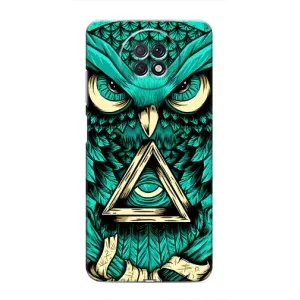 Чохол з пташками на Xiaomi Redmi Note 9T (VPrint) (Сова з оком)