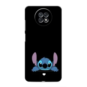 Чехол с принтом «Стич на черном» для Xiaomi Redmi Note 9T